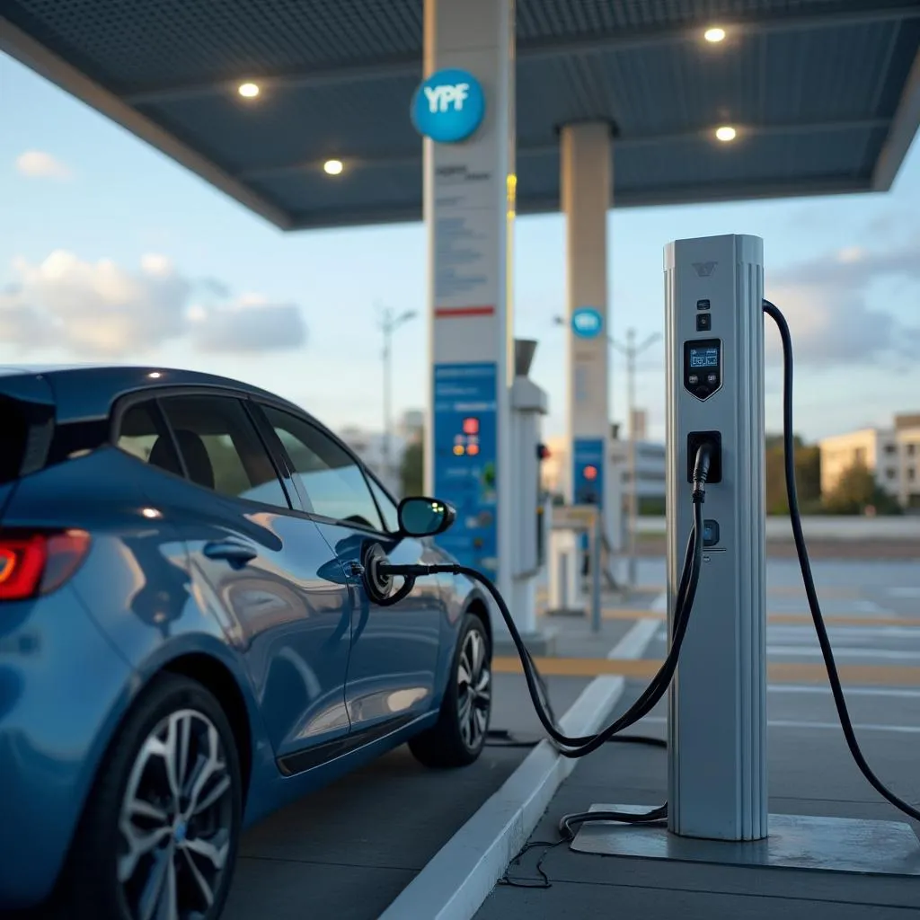Punto de recarga eléctrica