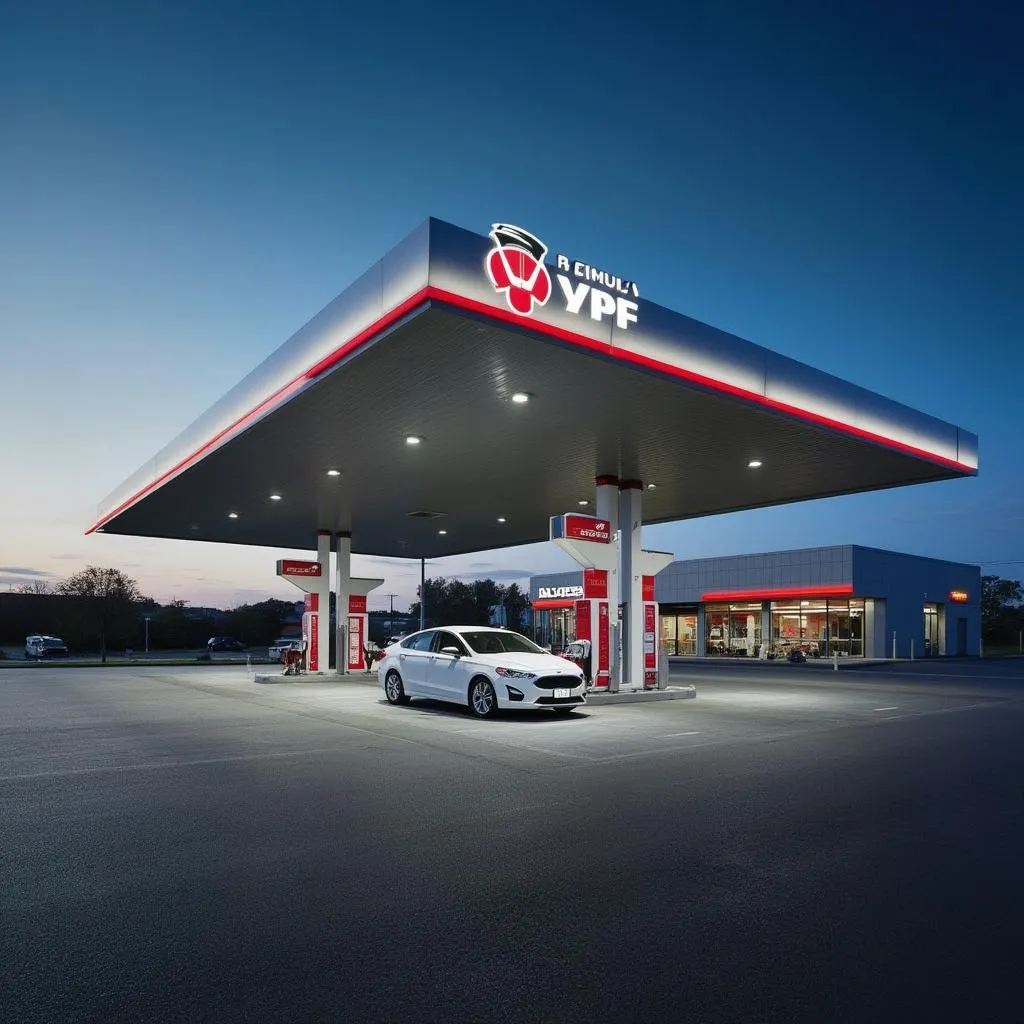 Combustibles premium YPF